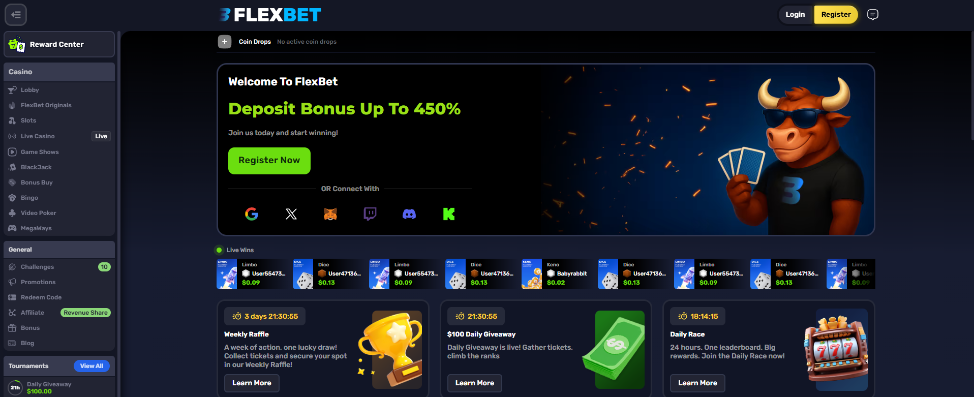 Flexbet Casino Overview