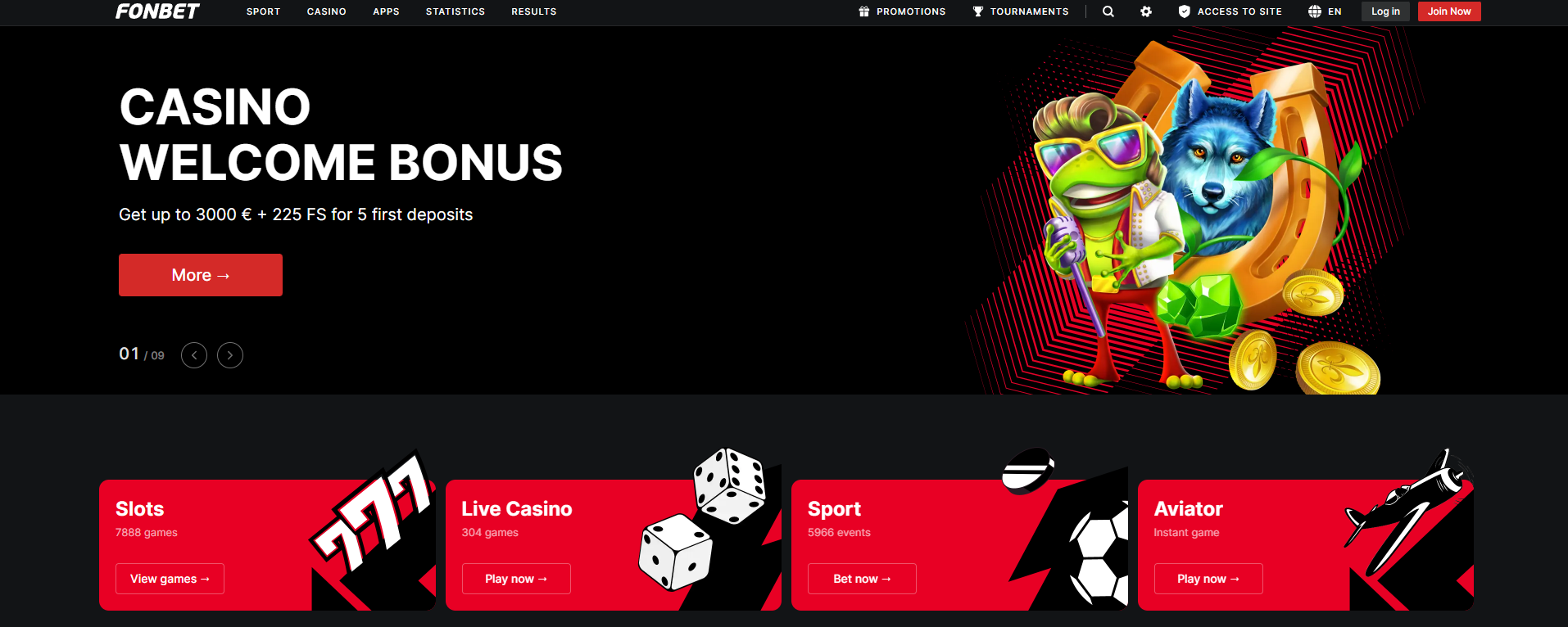 Fonbet Casino Review