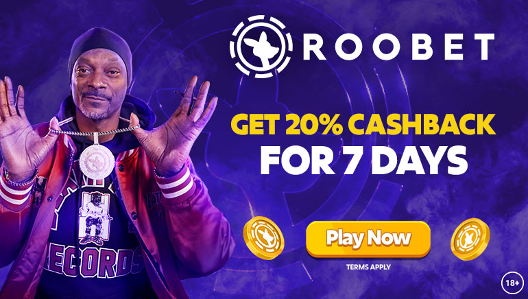 Roobet Promo Banner