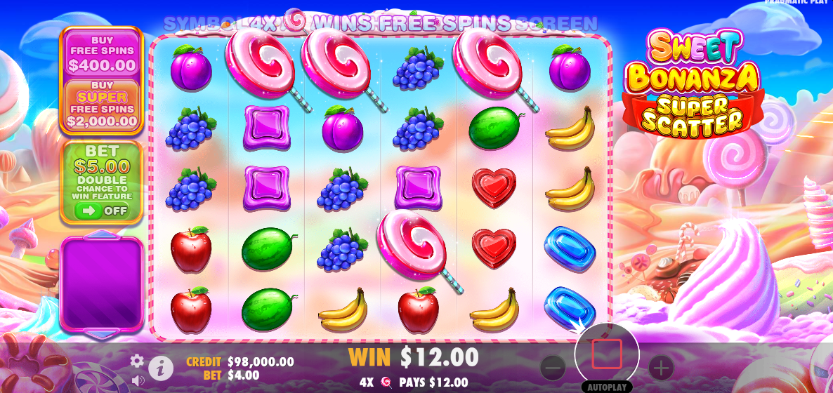 Sweet Bonanza Super Scatter Slot (2025) 🎰 | 50,000x Max Win + Super Scatter Explained