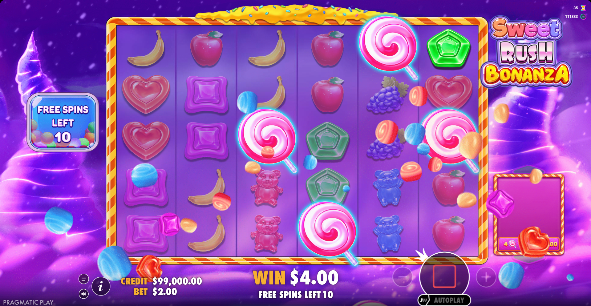 Sweet Rush Bonanza – Pragmatic Play | RTP, Features & Demo
