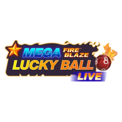 Mega Fire Blaze Lucky Ball Logo