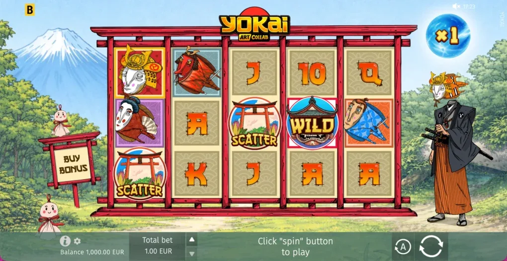 Yokai slot by BGaming