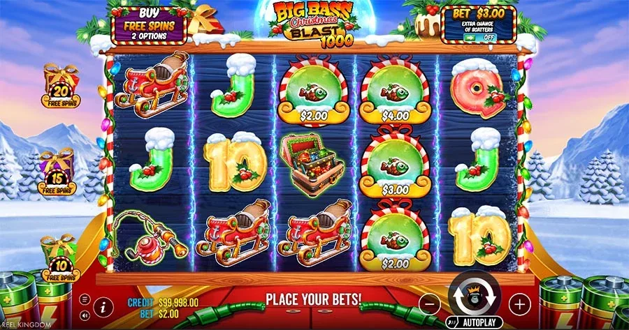 Big Bass Christmas Blast 1000