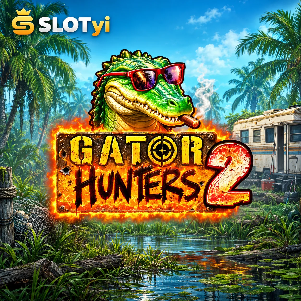 Gator Hunters 2 slot by Nolimit City — 96.0% RTP