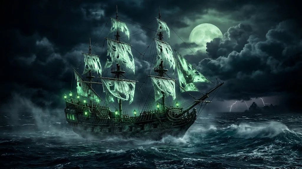 ฮาโลวีนสล็อตเรือผี