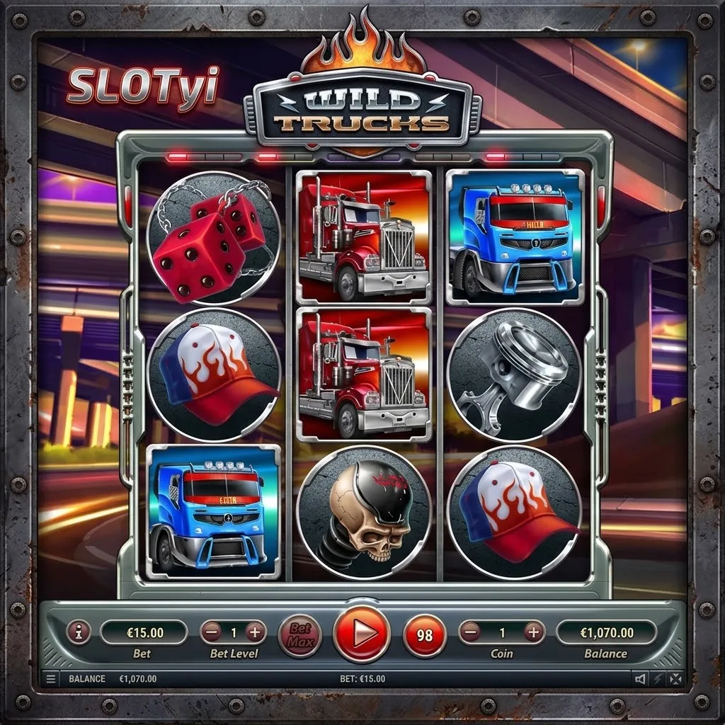Wild Trucks slot by Habanero — 96.71% RTP